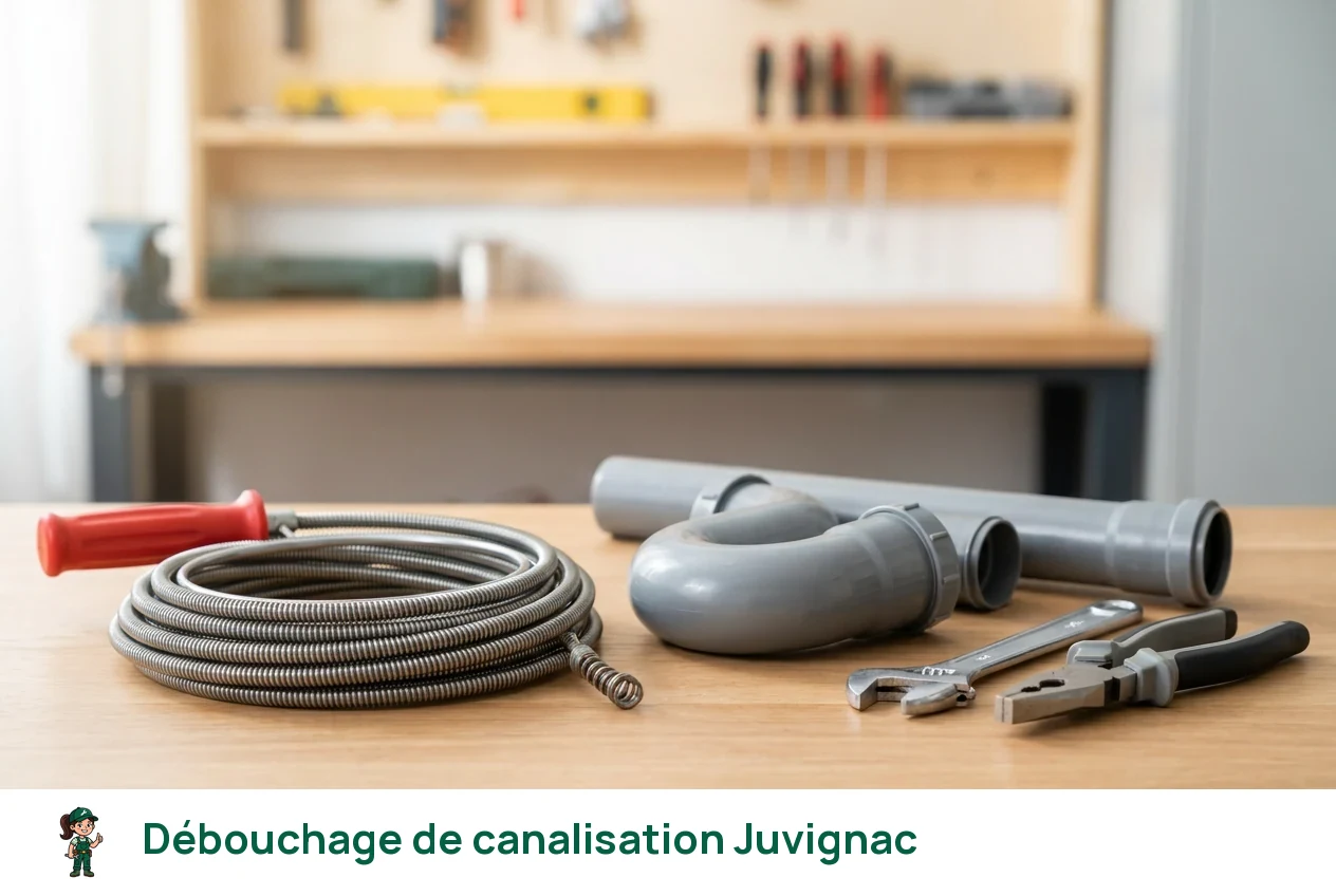 Débouchage de canalisation à Juvignac