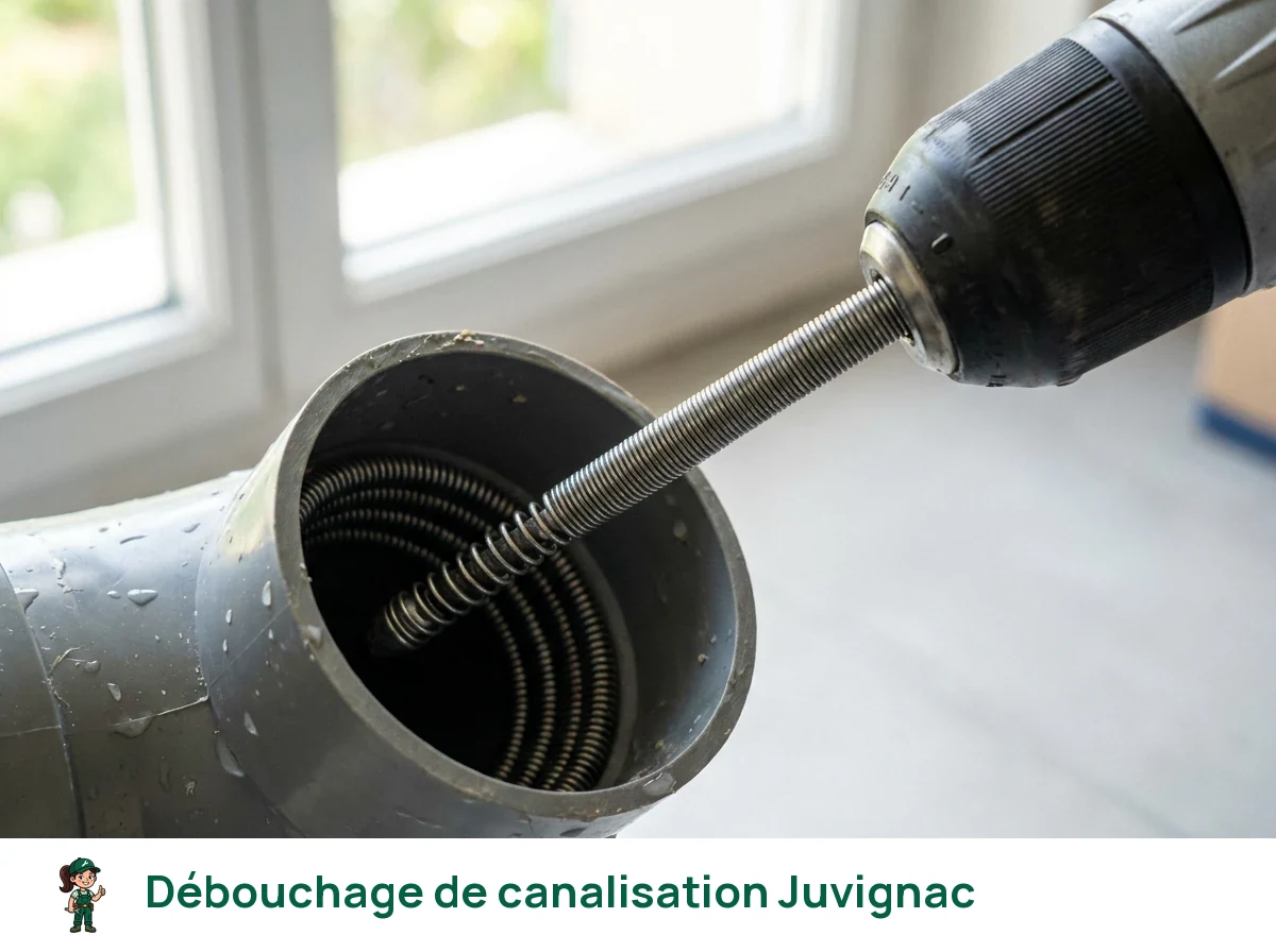 Débouchage de canalisation à Juvignac