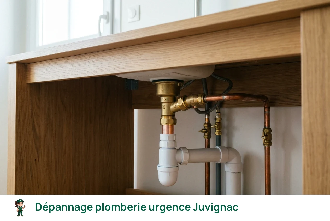 Dépannage plomberie urgence à Juvignac