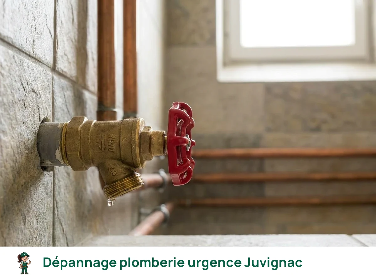 Dépannage plomberie urgence à Juvignac