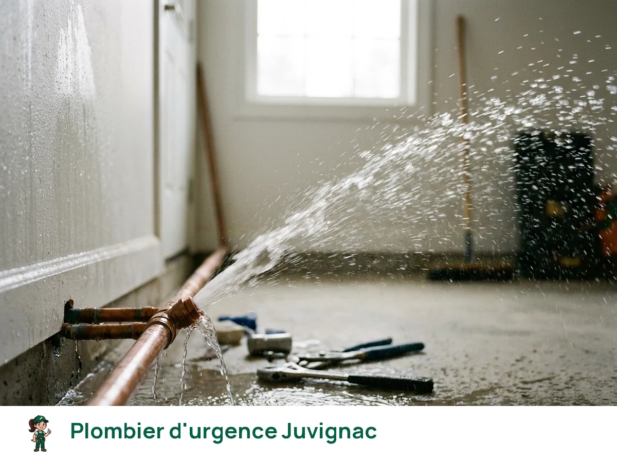Plombier d'urgence à Juvignac
