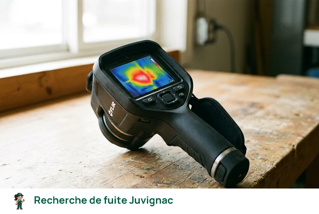 Recherche de fuite à Juvignac