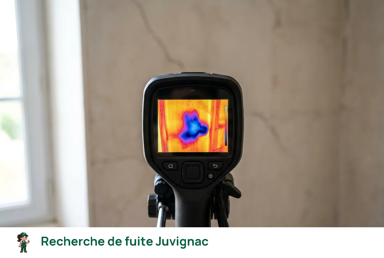 Recherche de fuite à Juvignac