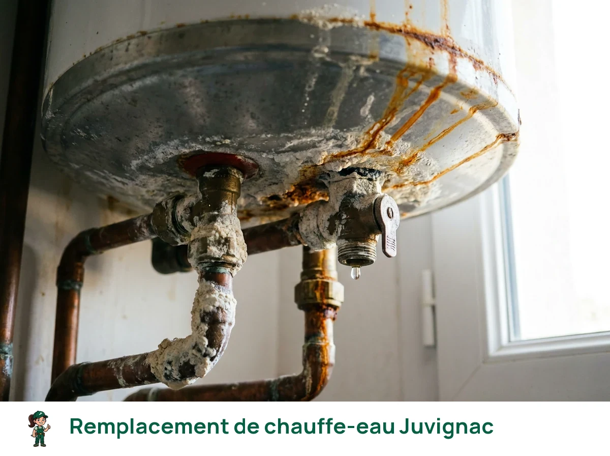 Remplacement de chauffe-eau à Juvignac