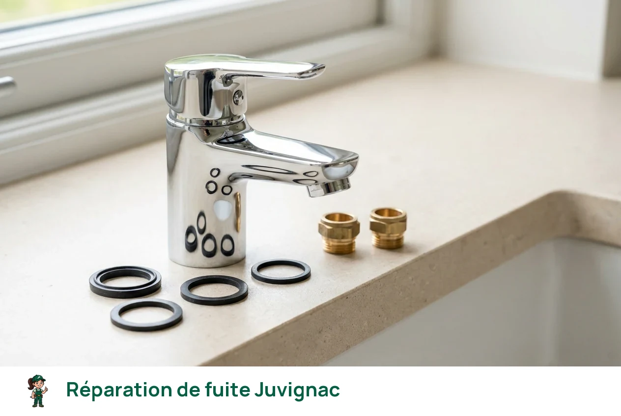 Réparation de fuite à Juvignac