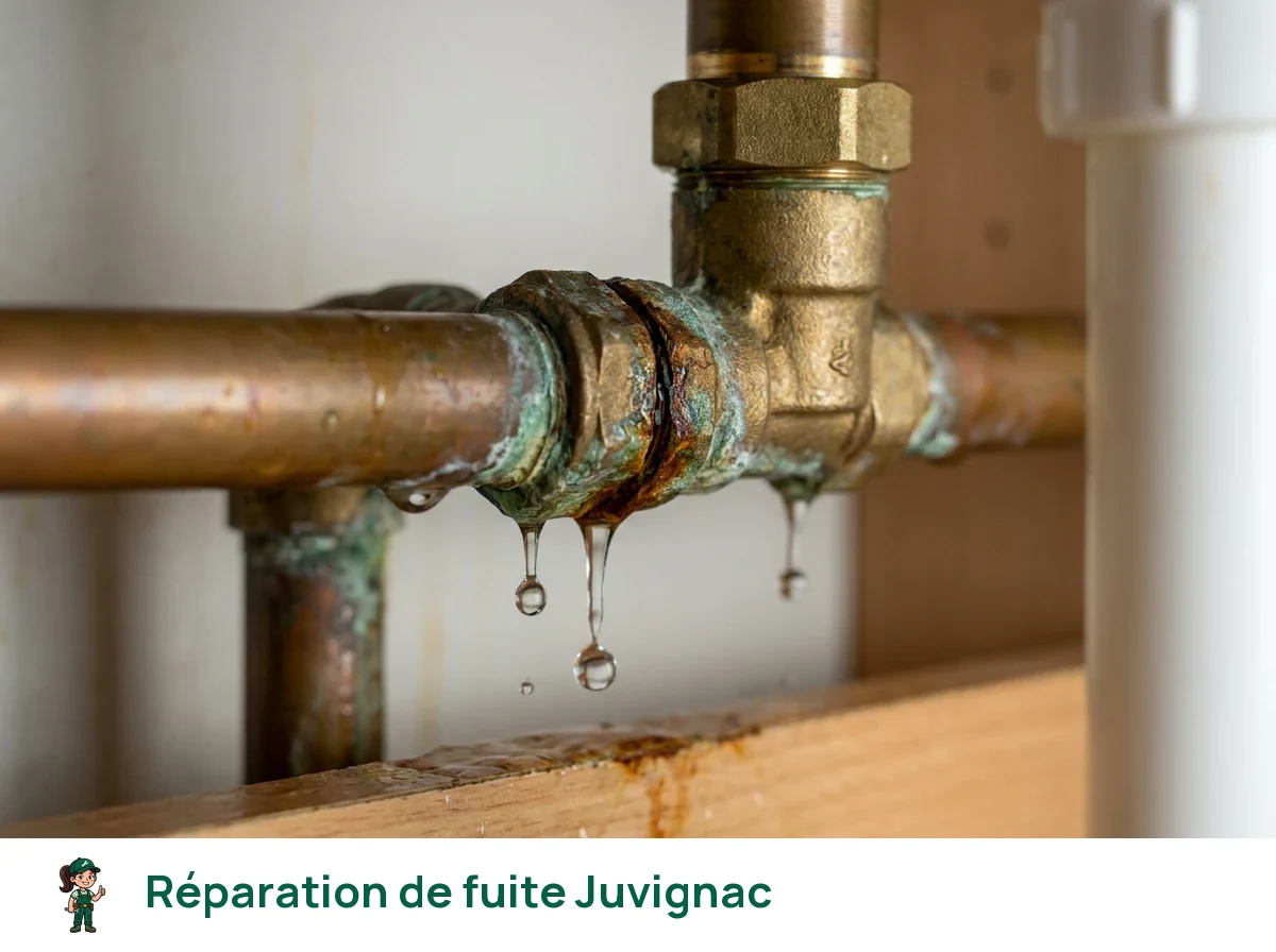 Réparation de fuite à Juvignac