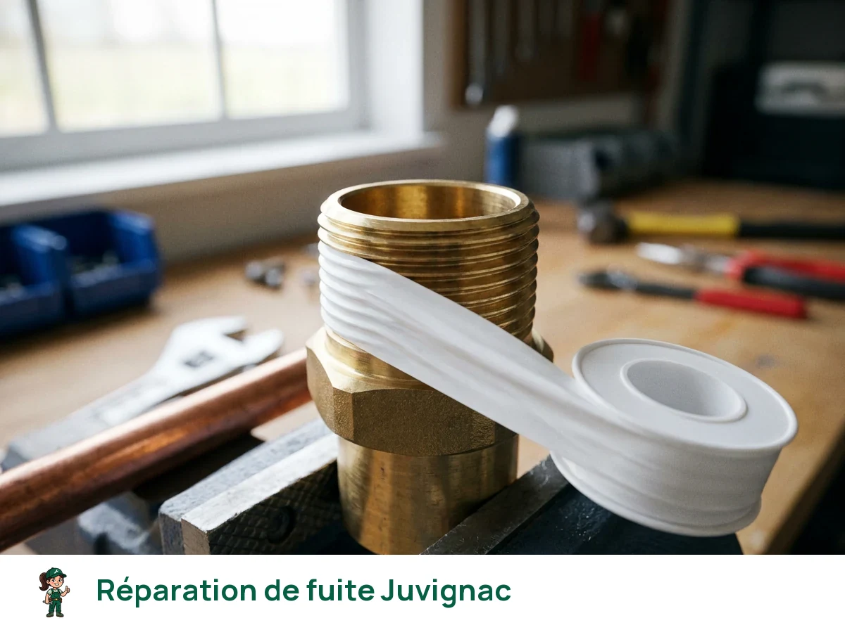 Réparation de fuite à Juvignac